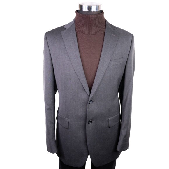 Banana Republic Modern Fit Sport-coat 40R Lanificio Wool Suit Jacket Two Button - Picture 2 of 15